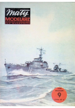 Mały modelarz Nr 9 / 85 Francuski niszczyciel Le Terrible