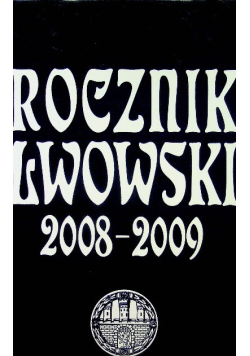 Rocznik Lwowski 2008 - 2009