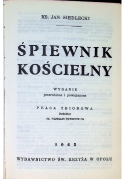 Śpiewnik kościelny