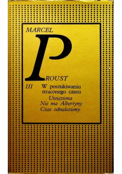 W poszukiwaniu straconego czasu Tom III