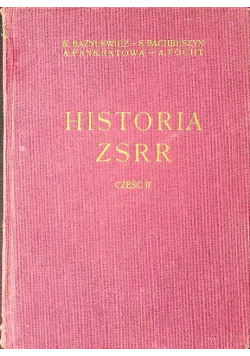 Historia ZSRR Część II