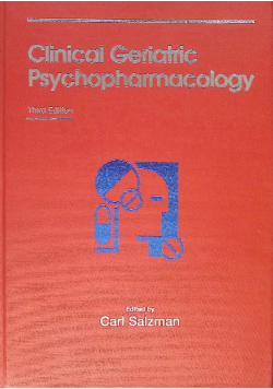 Clinical geriatric psychopharmacology