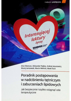 Poradnik postępowania w nadciśnieniu tętniczym i zaburzeniu lipidowym