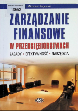 Zarządzanie Finansowe W Przedsiębiorstwach