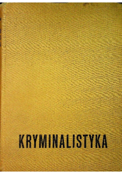 Kryminalistyka