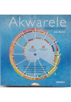 Akwarele. Książka z kołem