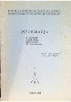 Informacja Radiestezja geotronika biotronika psychotronika