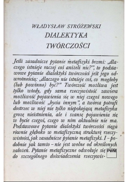 Dialektyka Twórczości