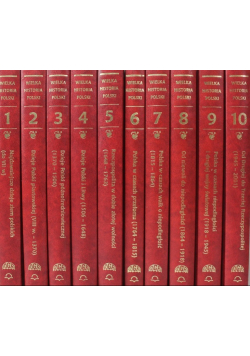 Wielka historia Polski Tom 1 do 10