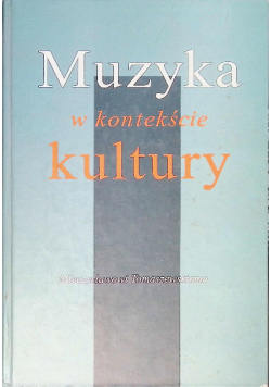 Muzyka w kontekście kultury
