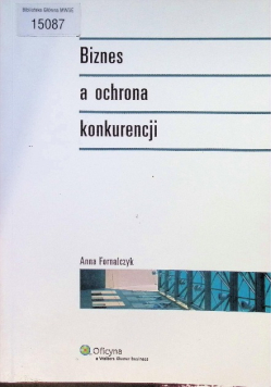 Biznes a ochrona konkurencji