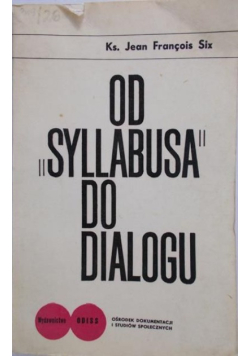 Od "Syllabusa" do dialogu