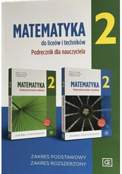 Matematyka 2 do liceów i techników zbiór zadań dla nauczyciela zakres podstawowy i rozszerzony