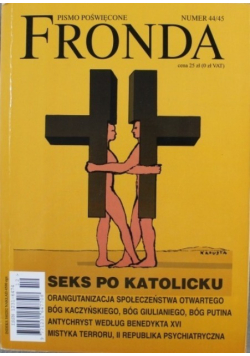 Pismo Poświęcone Fronda Nr 44 i 45