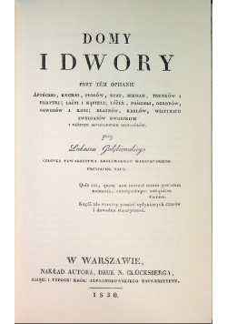 Domy i dwory