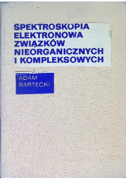 Spektroskopia elektronowa związków nieorganicznych i kompleksowych