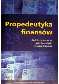 Propedeutyka finansów