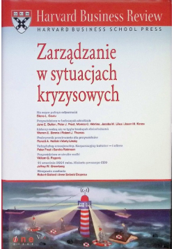Zarządzanie w sytuacjach kryzysowych