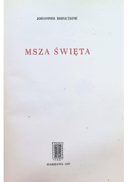 Msza Święta