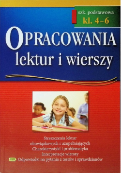 Opracowania lektur i wierszy szkoła podstawowa klasa 4 - 6