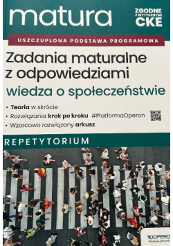 Zadania maturalne z odpowiedziami wiedza o społeczeństwie