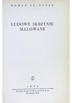 Ludowe skrzynie Malowane