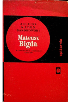 Mateusz Bigda Spiżarnia