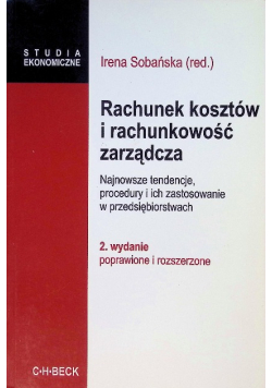 Rachunkowość kosztów i rachunkowość zarządcza
