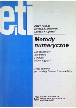 Eit Metody numeryczne