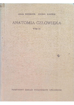Anatomia człowieka Tom III