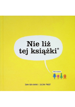 Nie liż tej książki