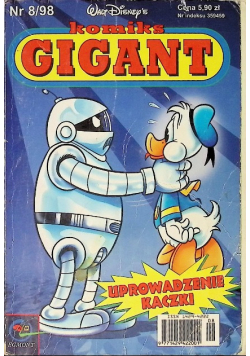 Komiks gigant Uprowadzenie kaczki Nr 8 / 98