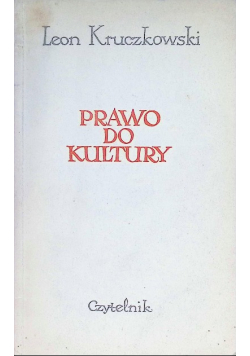 Prawo do Kultury
