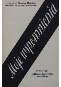 Moje wspomnienia 1936 r.