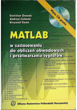 Matlab w zastosowaniu do obliczeń obwodowych