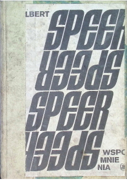 Speer Wspomnienia