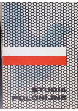 Studia Polonijne Tom 1