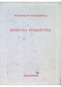 Estetyka Starożytna