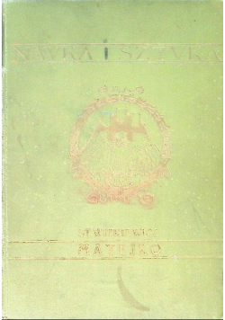 Nauka i sztuka Tom IX Matejko 1912 r.