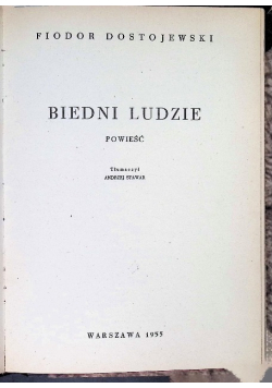 Biedni ludzie
