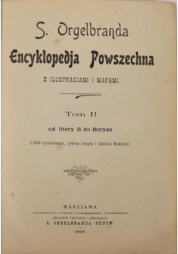 Encyklopedia Powszechna Tom II, 1898 r.