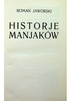 Historie Maniaków
