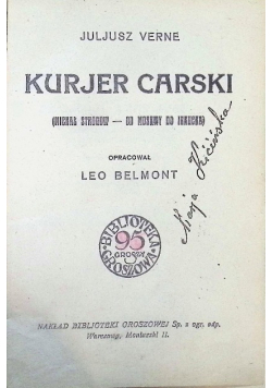 Kurjer carski 1926 r.