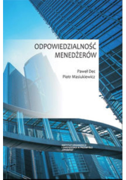 Odpowiedzialność menedżerów