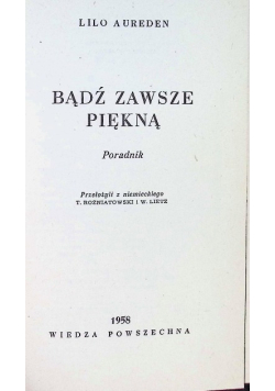 Bądź zawsze piękną poradnik