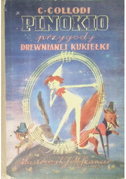 Pinokio przygody drewnianej kukiełki 1950 r.