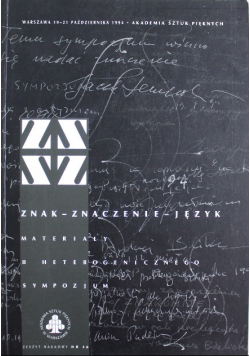 Znak znaczenie język