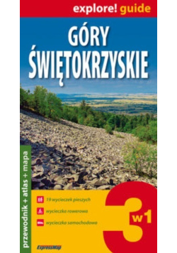 Góry Świętokrzyskie 3 w 1 przewodnik