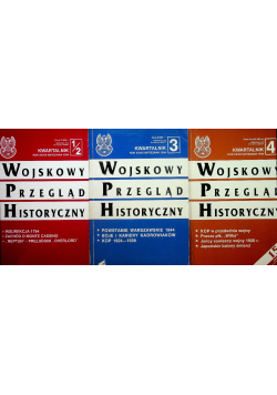 Wojskowy przegląd historyczny Tom 1 do 4