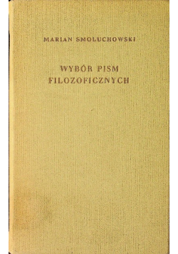 Wybór pism filozoficznych